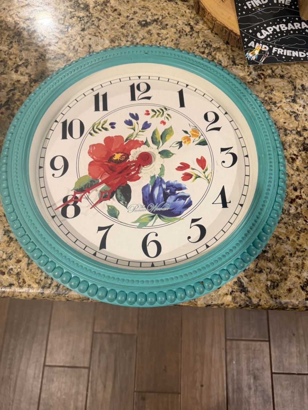 Pioneer Woman wall clock
